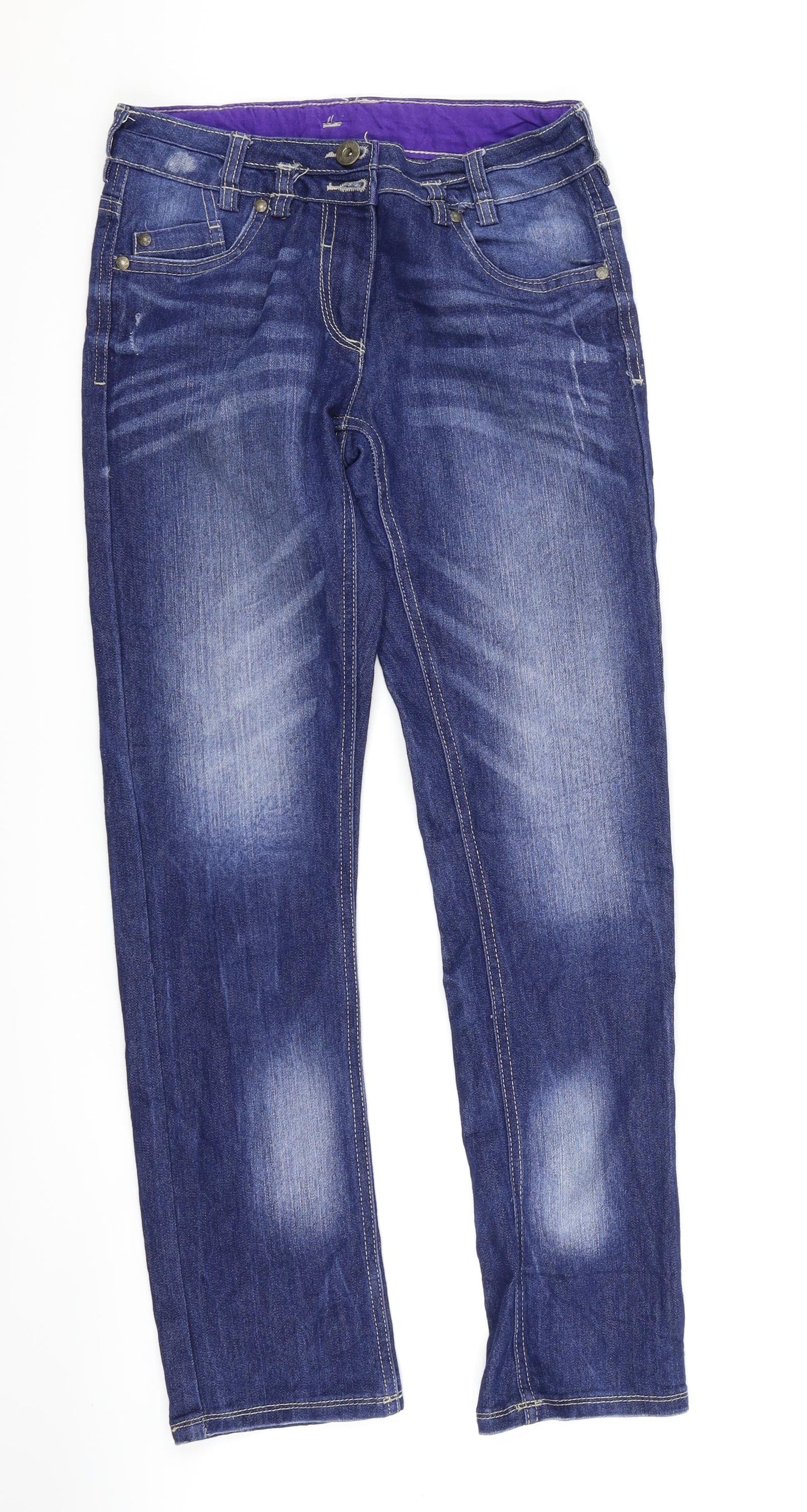 YFK Girls Blue  Denim Skinny Jeans Size 12 Years