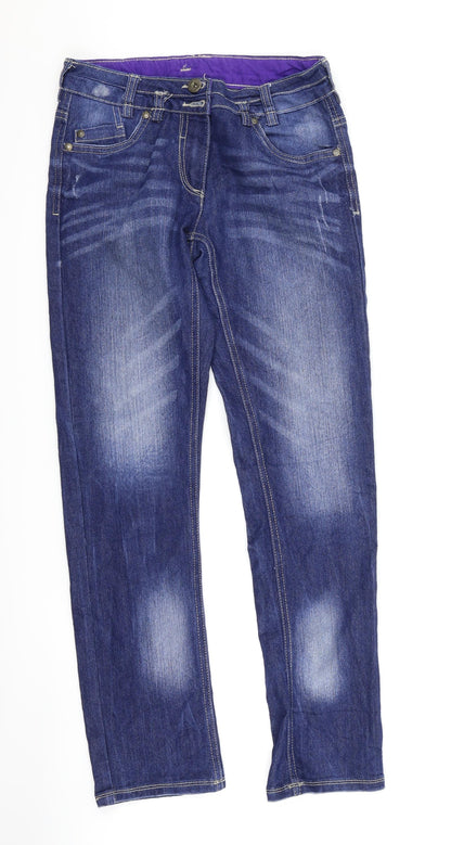 YFK Girls Blue  Denim Skinny Jeans Size 12 Years