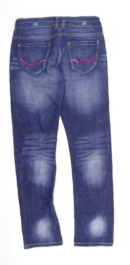 YFK Girls Blue  Denim Skinny Jeans Size 12 Years