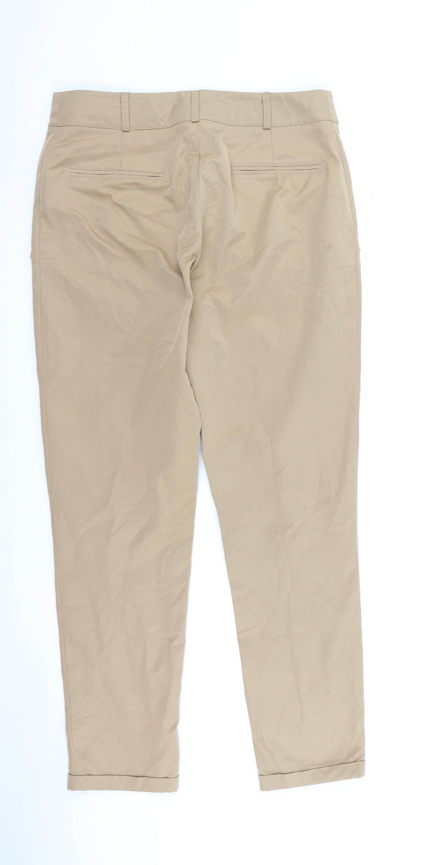 Pretty Girl Womens Brown   Chino Trousers Size L L27 in