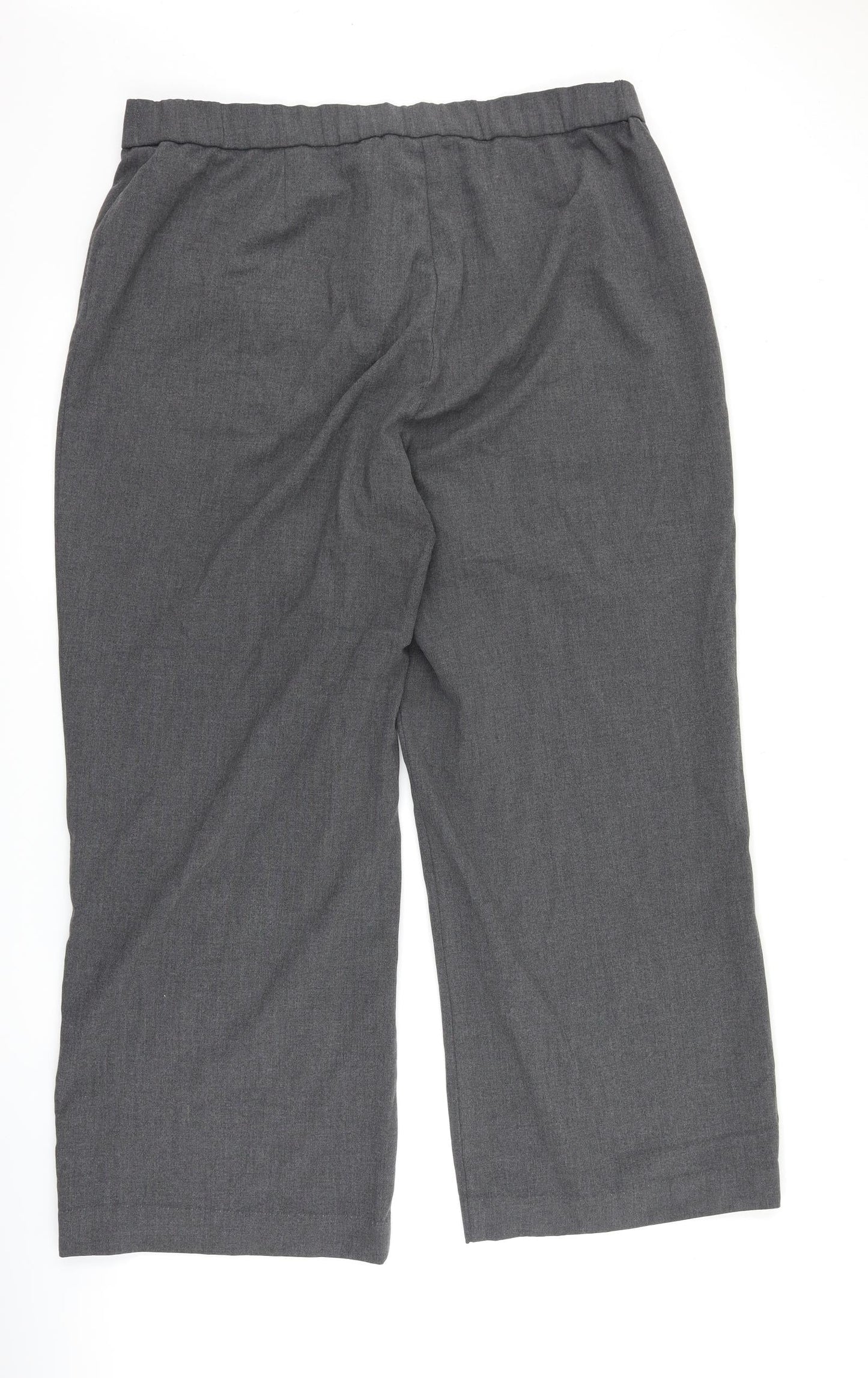Womens UK Size 20 Label be Regular Fit  Grey Trousers