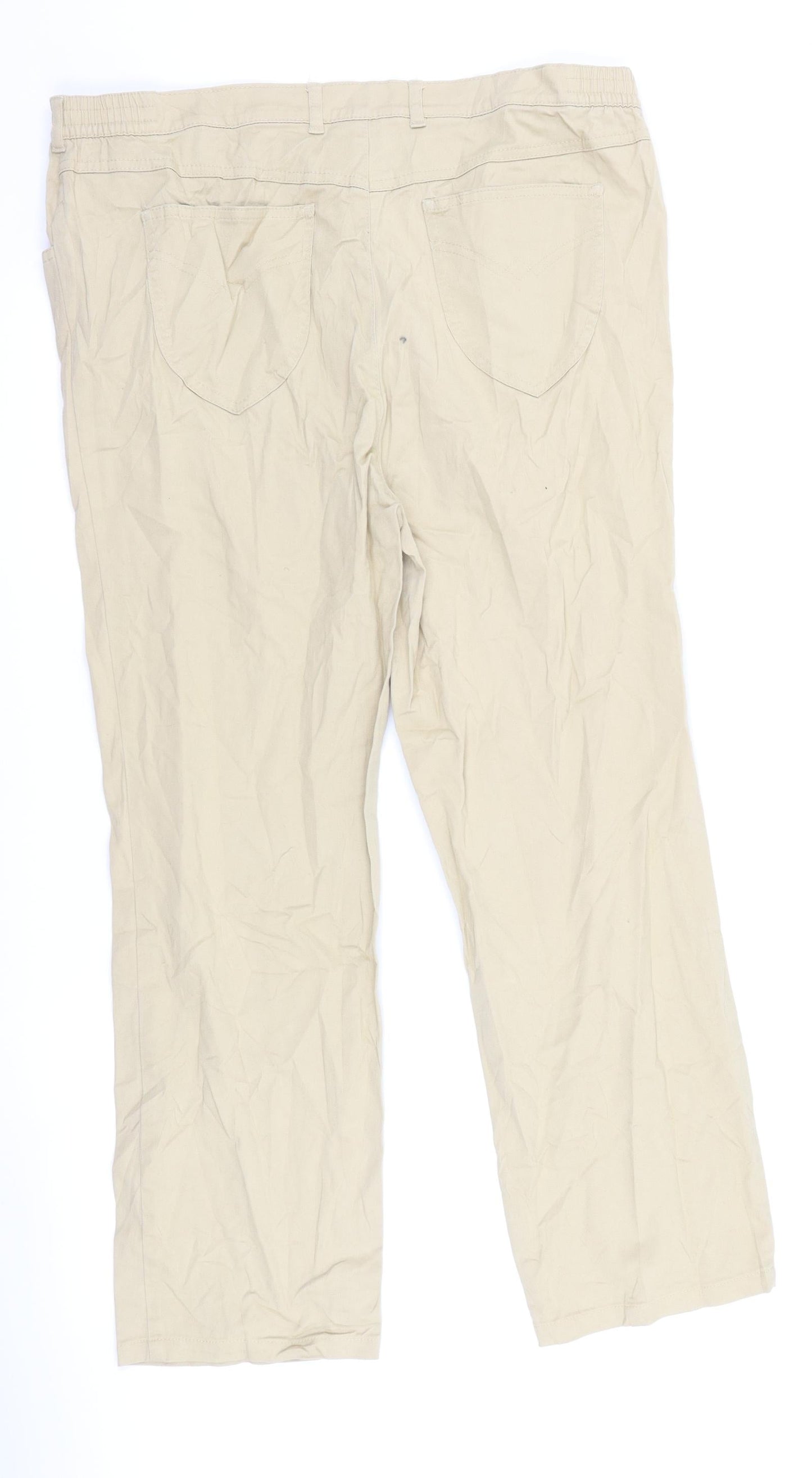 Atelier Womens Beige   Chino Trousers Size 36 L25 in