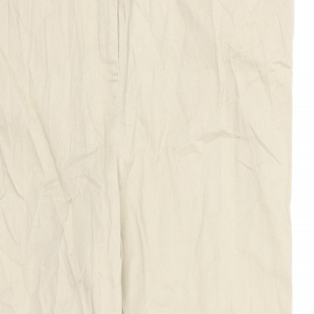 Atelier Womens Beige   Chino Trousers Size 36 L25 in