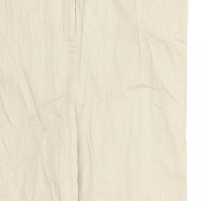 Atelier Womens Beige   Chino Trousers Size 36 L25 in
