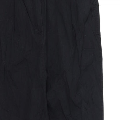 Womens UK Size 8 H&M Regular Fit  Black Trousers