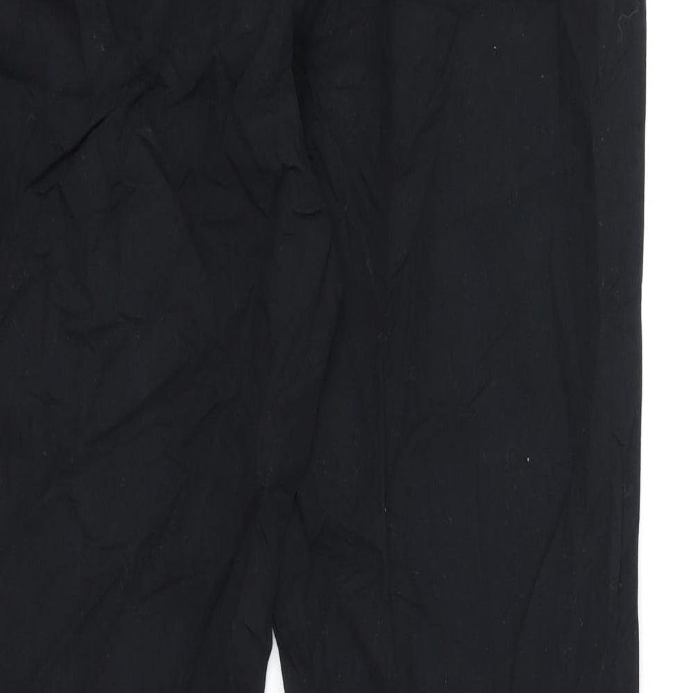 Womens UK Size 8 H&M Regular Fit  Black Trousers