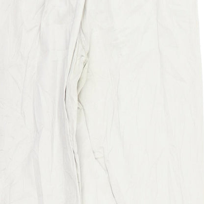 Womens UK Size 8 H&M Regular Fit Chino Beige Trousers