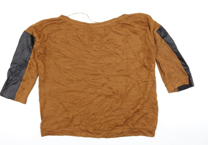 Bershka Womens Brown   Pullover Jumper Size M