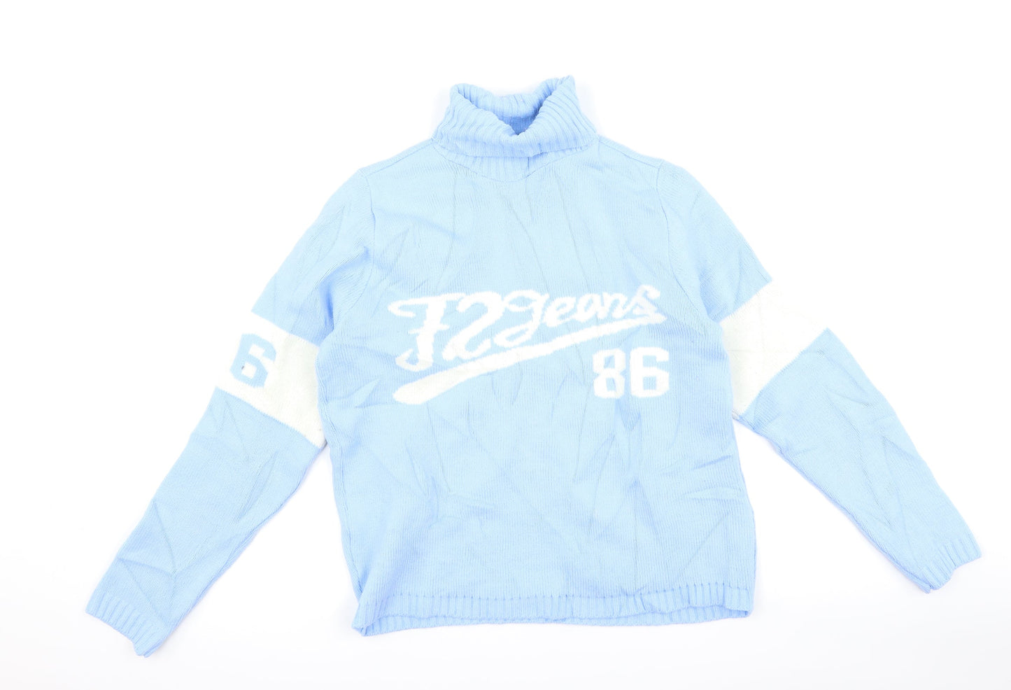 F2 Womens Blue   Pullover Jumper Size M