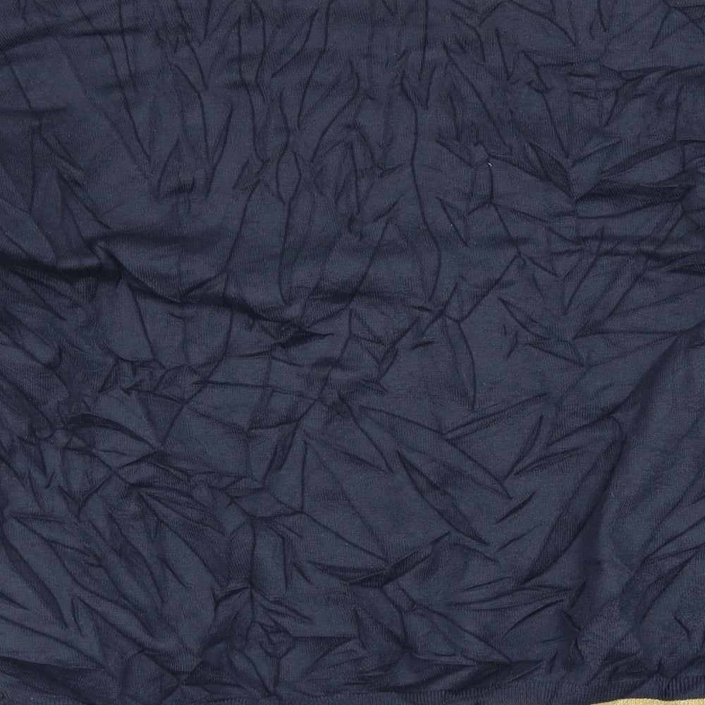 Next Womens Blue Floral  Pullover Jumper Size 14