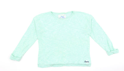sueprdry Womens Green   Pullover Jumper Size XS