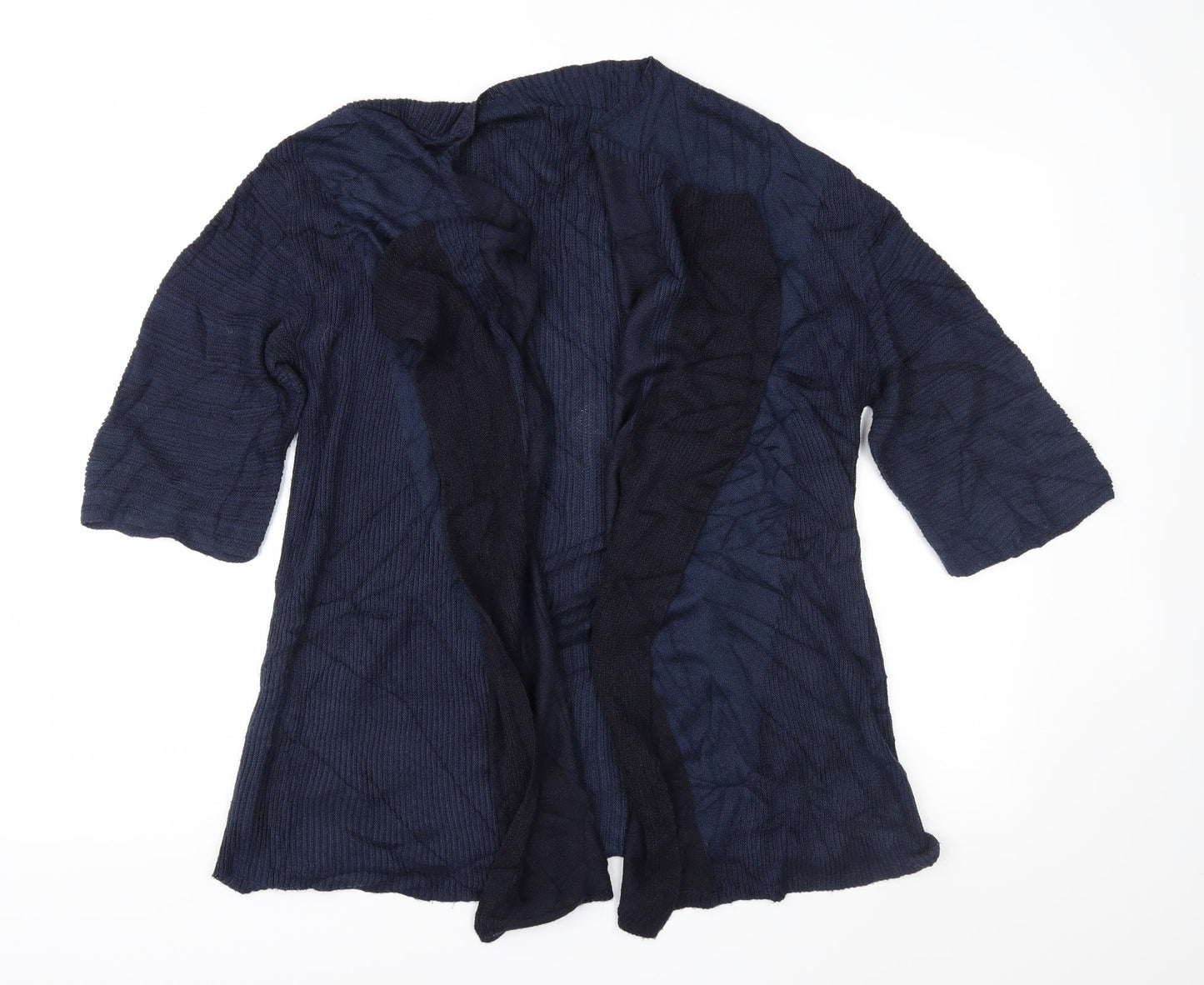 Per Una Womens Blue  Knit Cardigan Jumper Size S