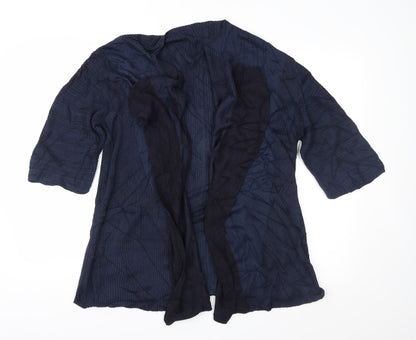 Per Una Womens Blue  Knit Cardigan Jumper Size S