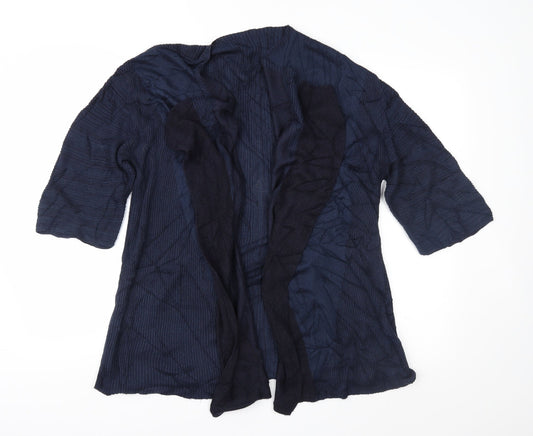 Per Una Womens Blue  Knit Cardigan Jumper Size S