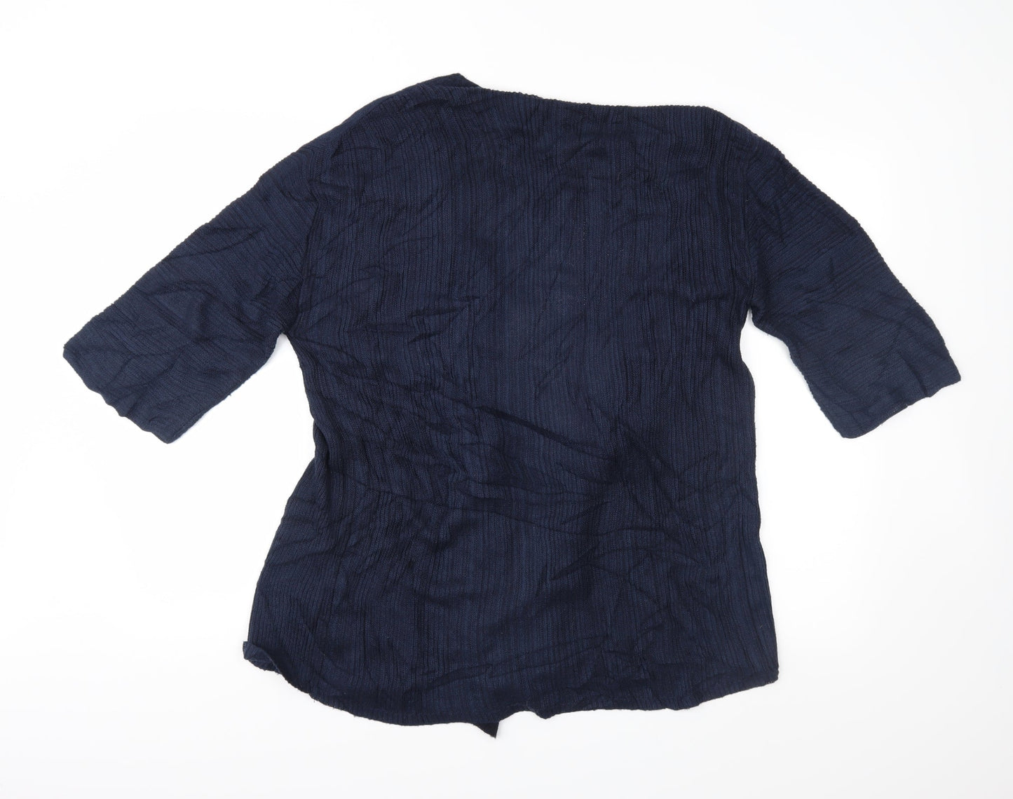 Per Una Womens Blue  Knit Cardigan Jumper Size S