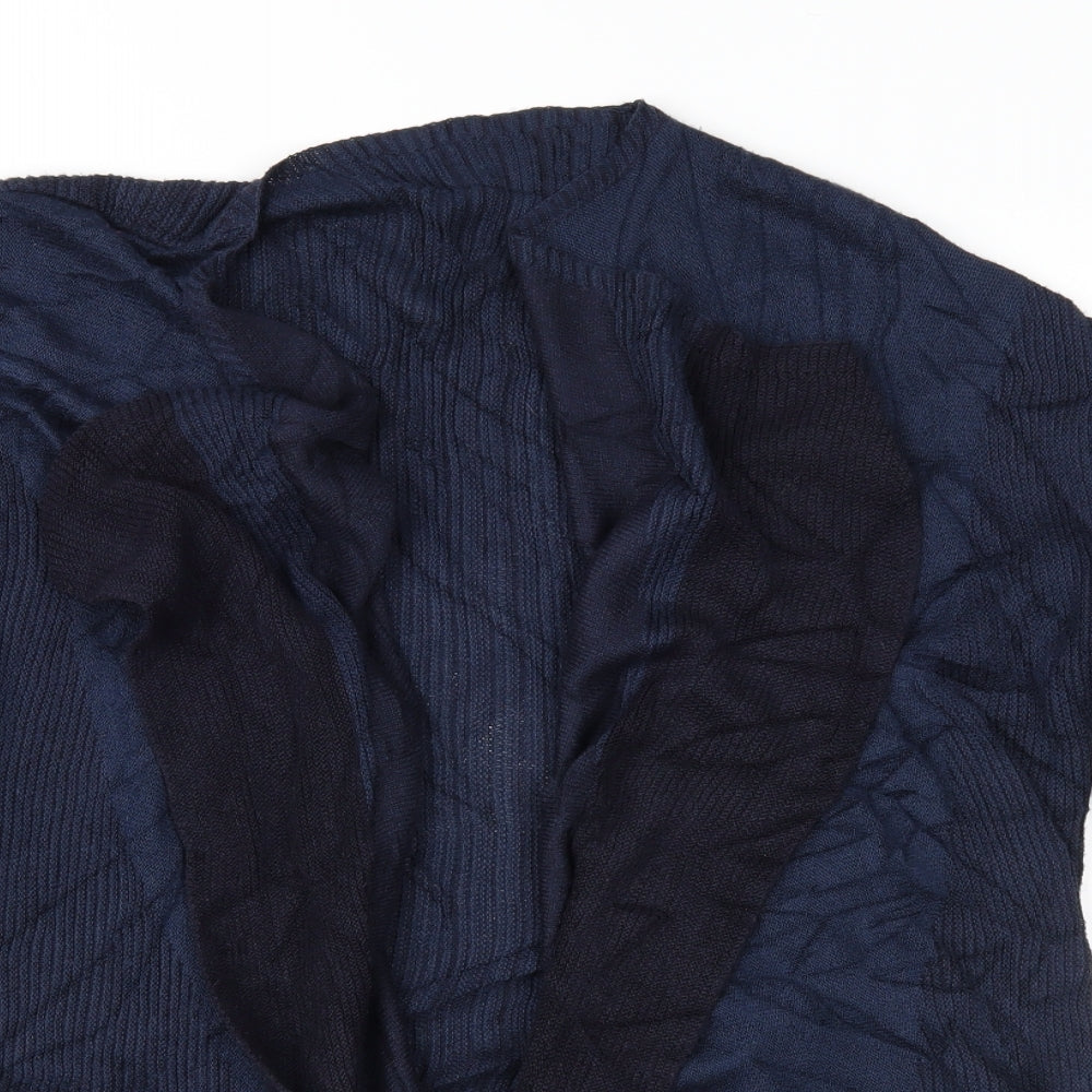 Per Una Womens Blue  Knit Cardigan Jumper Size S