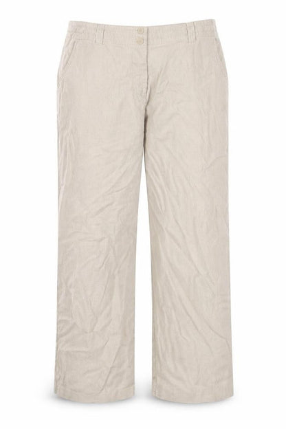 Womens UK Size 36 in Preworn Regular Fit Chino Brown Trousers