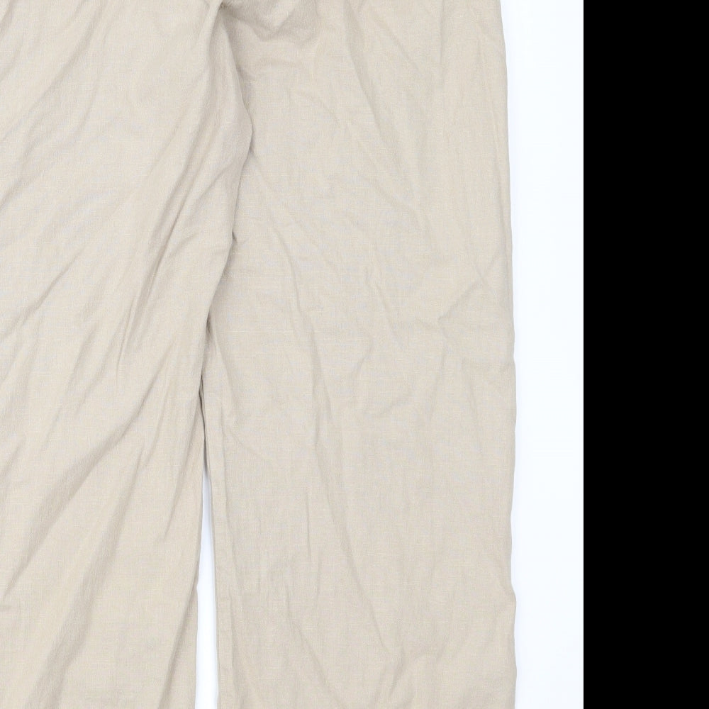 Womens UK Size 36 in Preworn Regular Fit Chino Brown Trousers