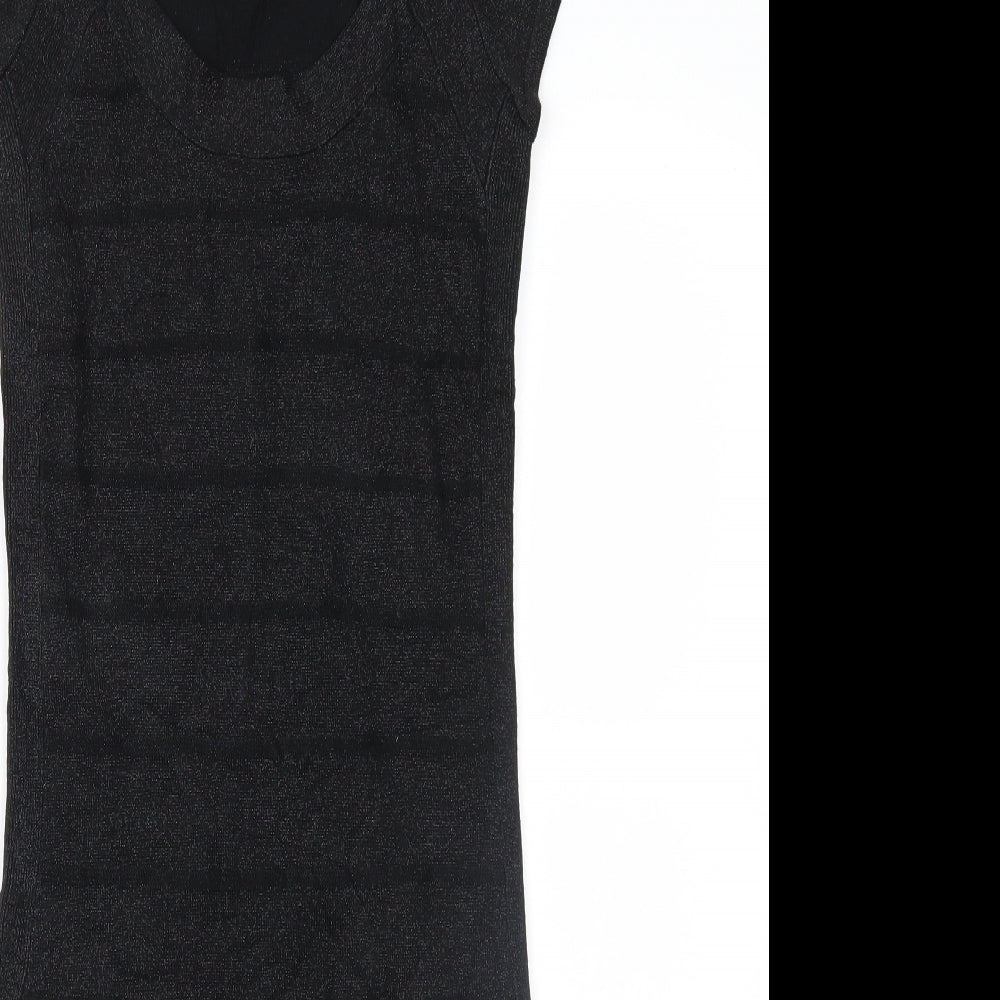 Atmosphere Womens Black  Knit Jumper Dress  Size 8