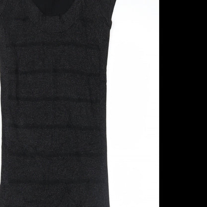 Atmosphere Womens Black  Knit Jumper Dress  Size 8
