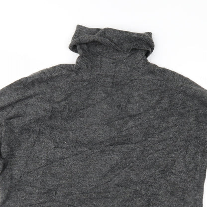 H&M Mens Grey  Knit Pullover Jumper Size XS