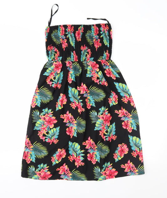 Atmosphere Womens Black Floral  Fit & Flare