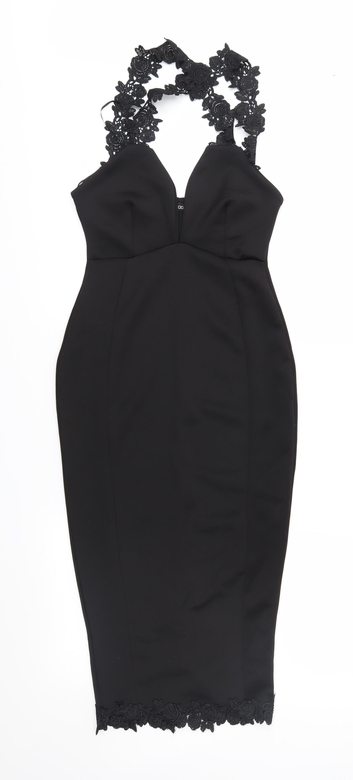 Boohoo Womens Black   Sheath  Size 8