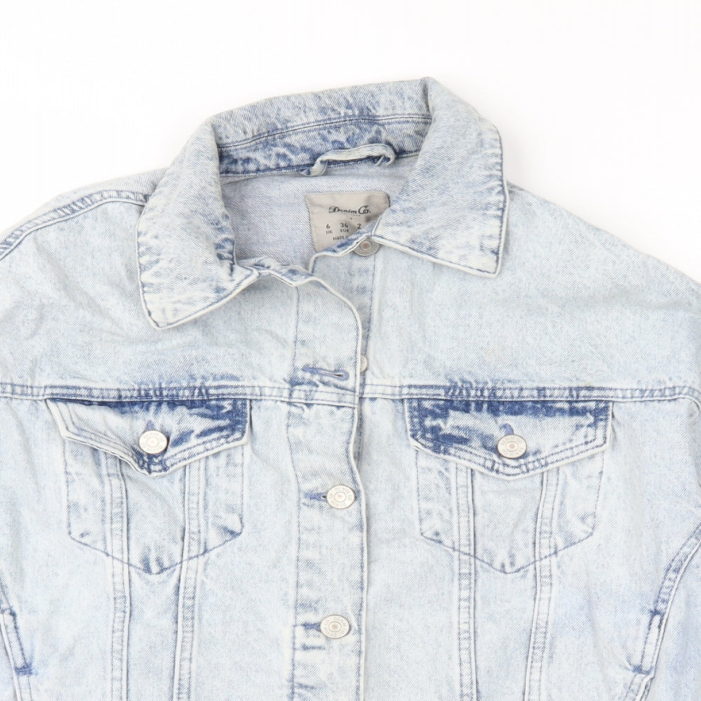 Womens UK Size 6 Denim & Co. Black Jacket