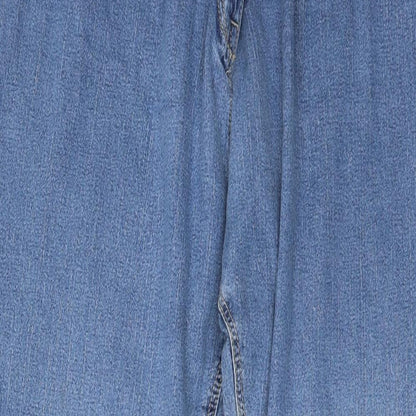 Ellie Womens Blue  Denim Straight Jeans Size 42 in L27 in