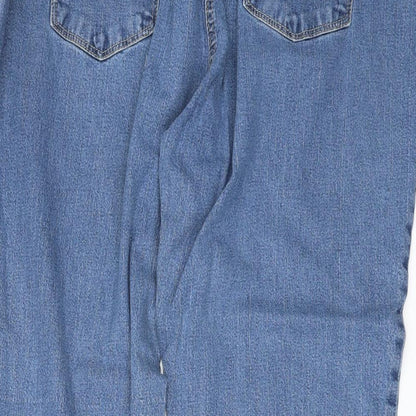 Ellie Womens Blue  Denim Straight Jeans Size 42 in L27 in