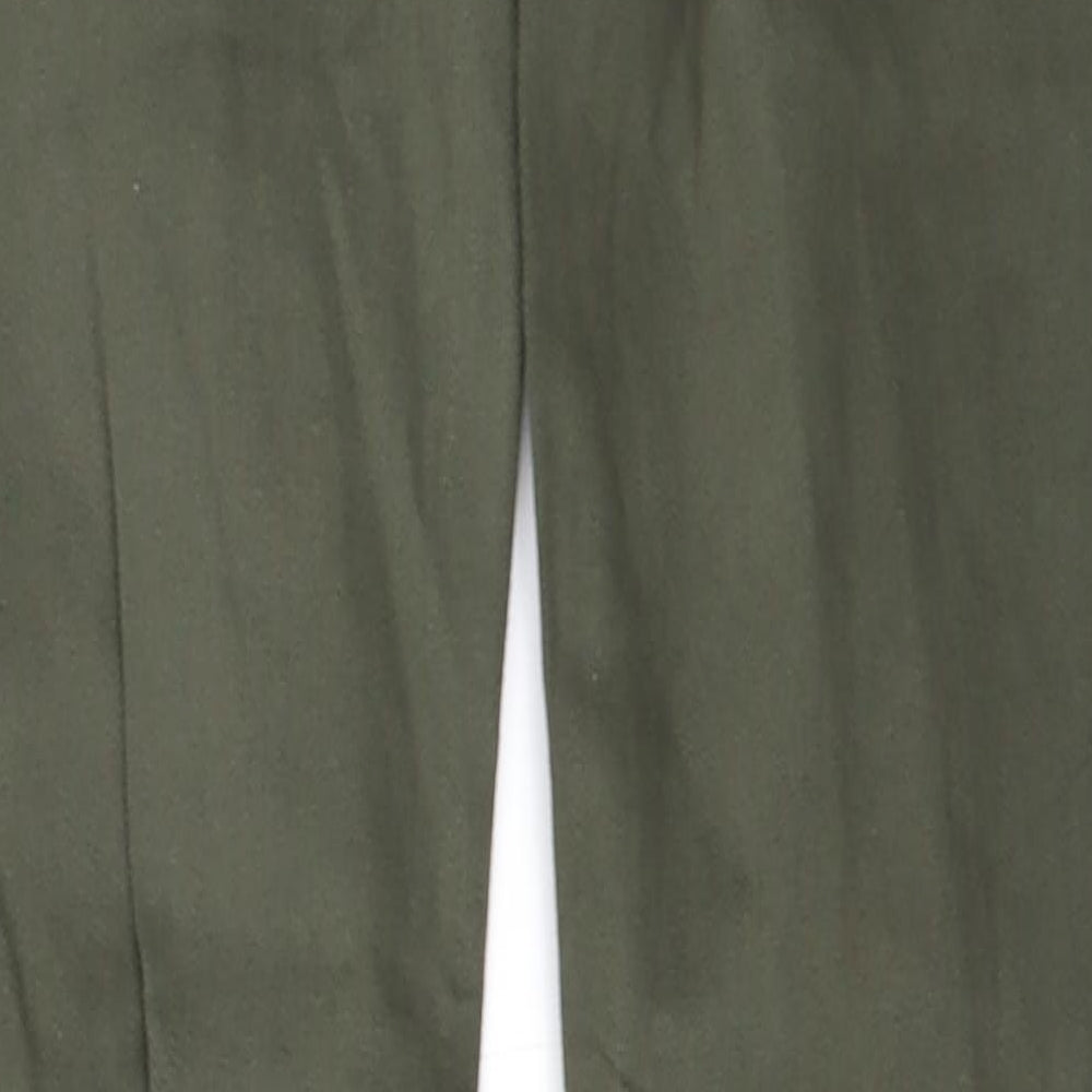 Womens UK Size 28 in H&M Regular Fit Skinny Green Jeans