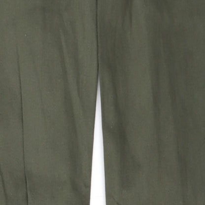 Womens UK Size 28 in H&M Regular Fit Skinny Green Jeans