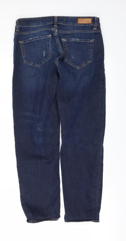 EDC Womens Beige  Denim Straight Jeans Size 30 in L26 in