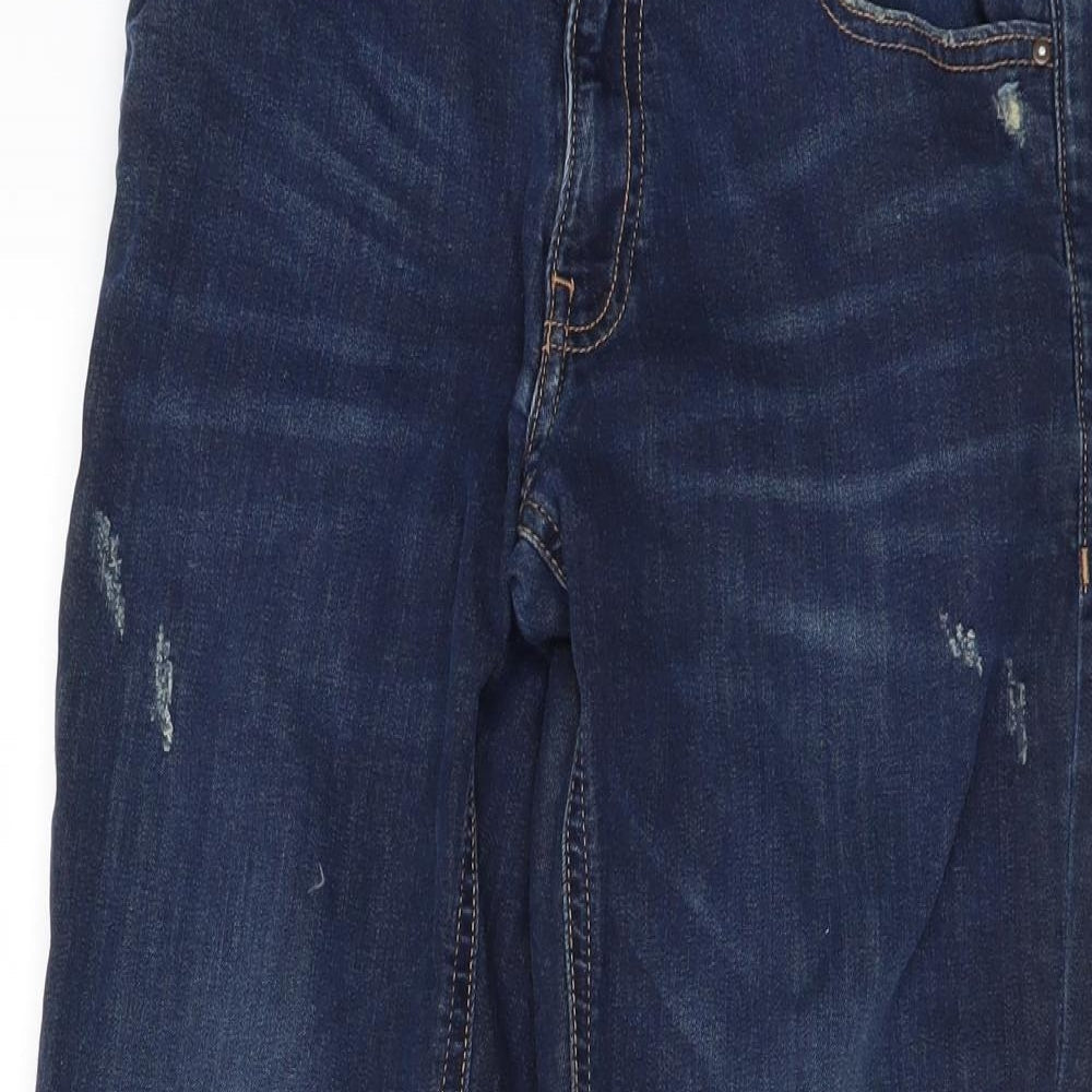 EDC Womens Beige  Denim Straight Jeans Size 30 in L26 in