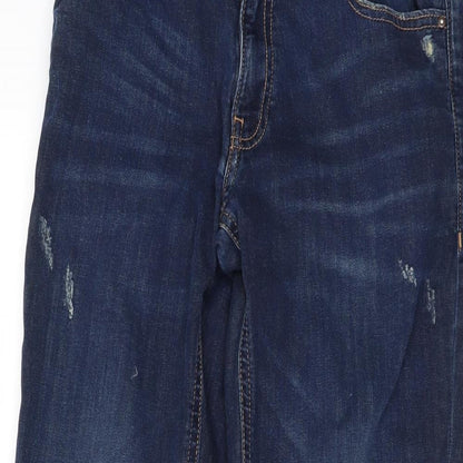 EDC Womens Beige  Denim Straight Jeans Size 30 in L26 in