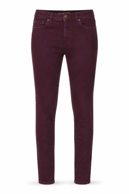Womens UK Size 28 in Topshop Regular Fit Skinny Red Jeans
