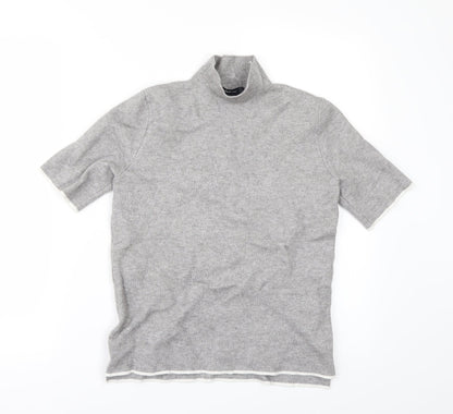 Zara Womens Grey   Pullover Jumper Size S