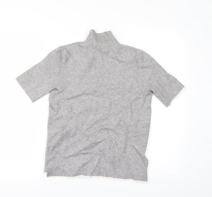 Zara Womens Grey   Pullover Jumper Size S
