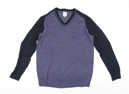 Code Mens Blue   Pullover Jumper Size S