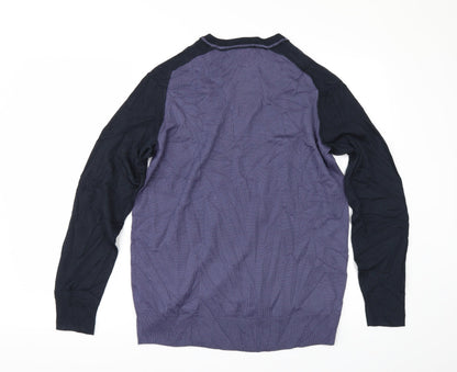Code Mens Blue   Pullover Jumper Size S