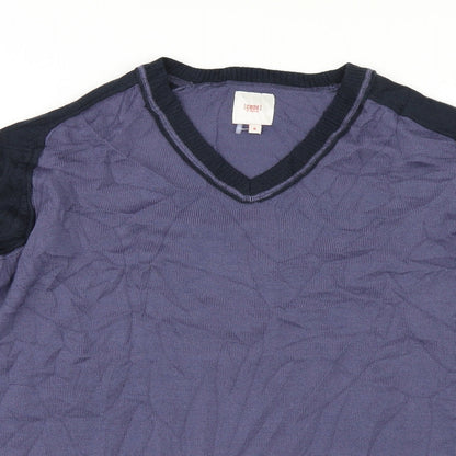 Code Mens Blue   Pullover Jumper Size S