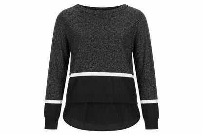 Tu Womens Black   Pullover Jumper Size 8