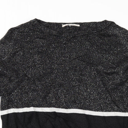 Tu Womens Black   Pullover Jumper Size 8