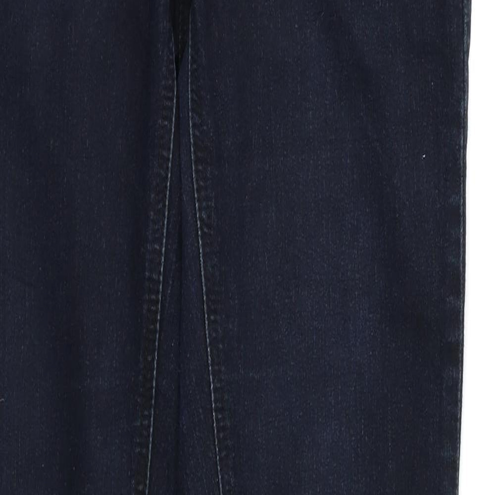 Denim&co Womens Blue   Straight Jeans Size 8 L31 in