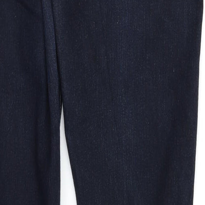 Denim&co Womens Blue   Straight Jeans Size 8 L31 in