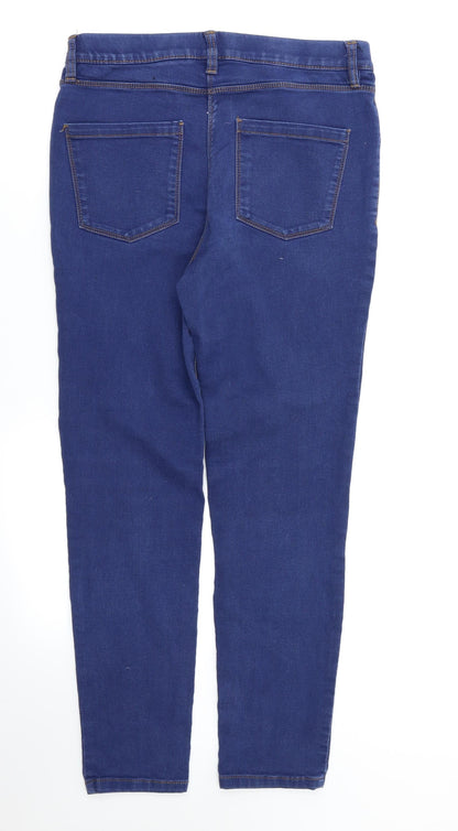 Debehams Womens Blue   Skinny Jeans Size 10 L27 in