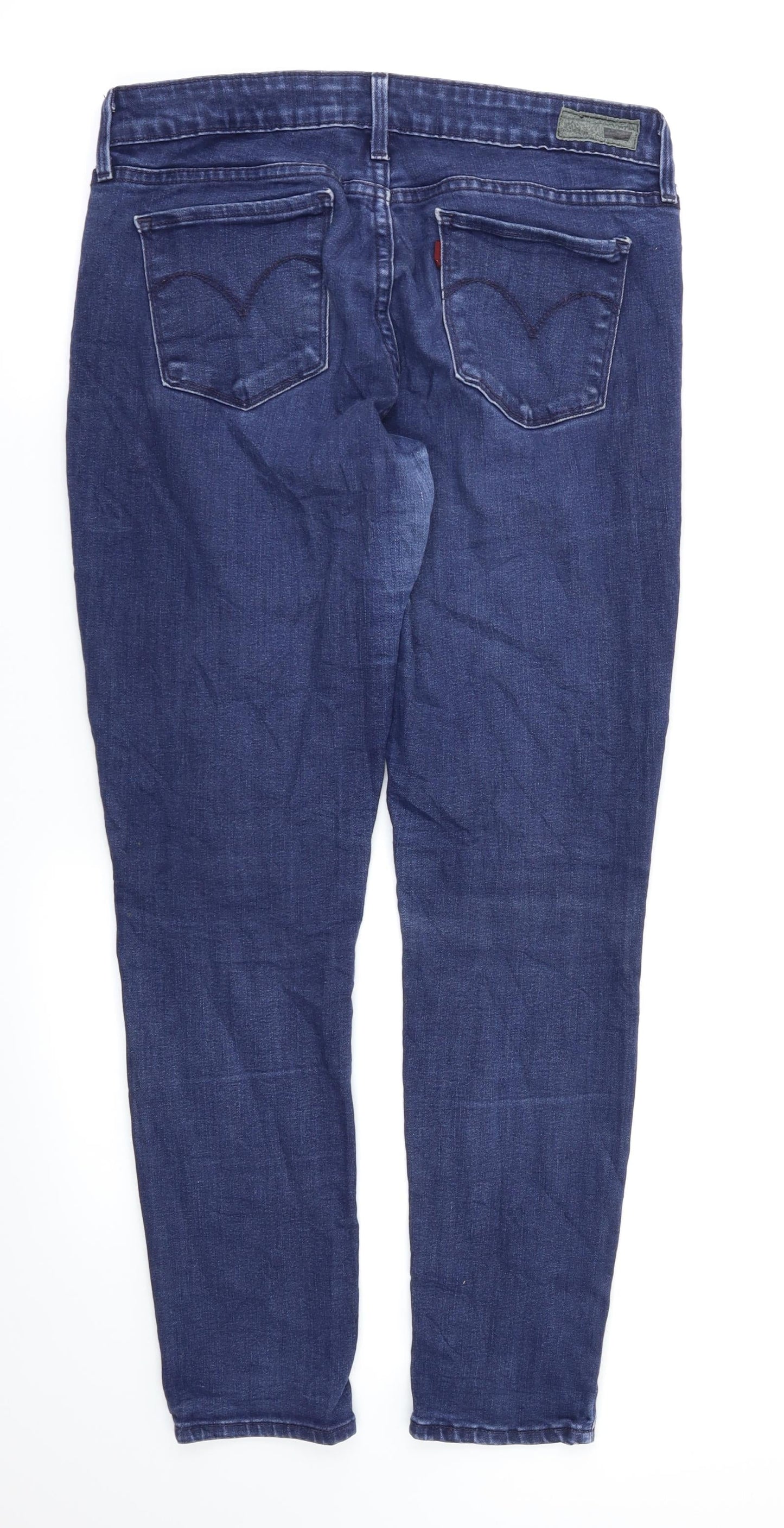 Demi Curve Womens Blue   Skinny Jeans Size 6 L28 in