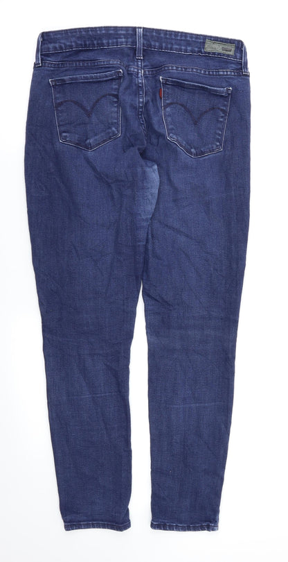 Demi Curve Womens Blue   Skinny Jeans Size 6 L28 in
