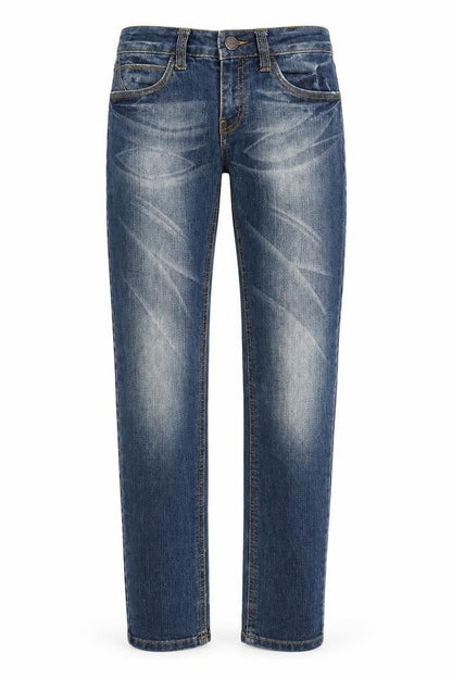 Calliope Basic Womens Blue   Straight Jeans Size S L33 in