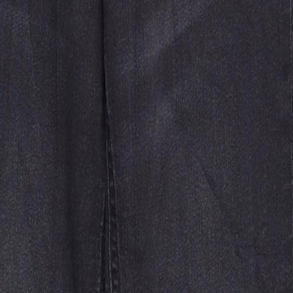 Womens UK Size 4 H&M Regular Fit Skinny Black Jeans